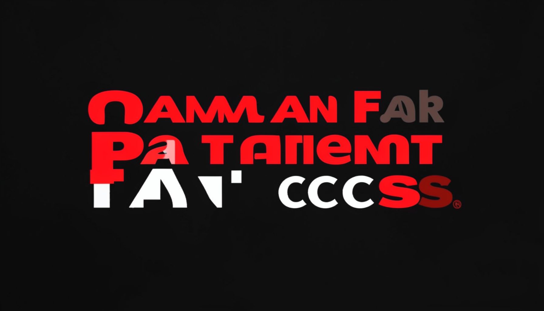 Campaign for Patient Access logo — bold red and white wordmark