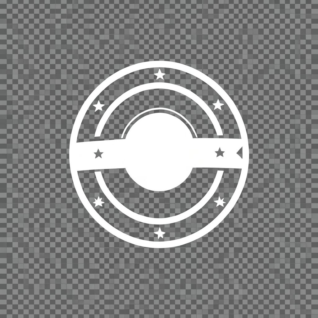 Campaign emblem in white on a transparent field